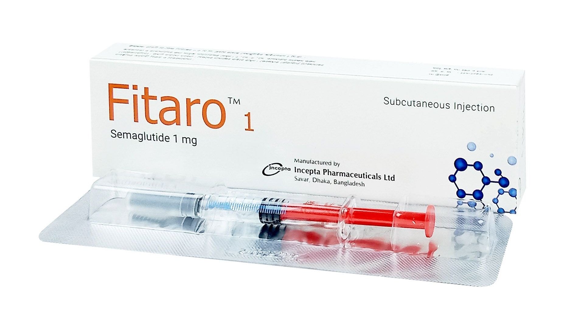 Fitaro Semaglutide 1 injection