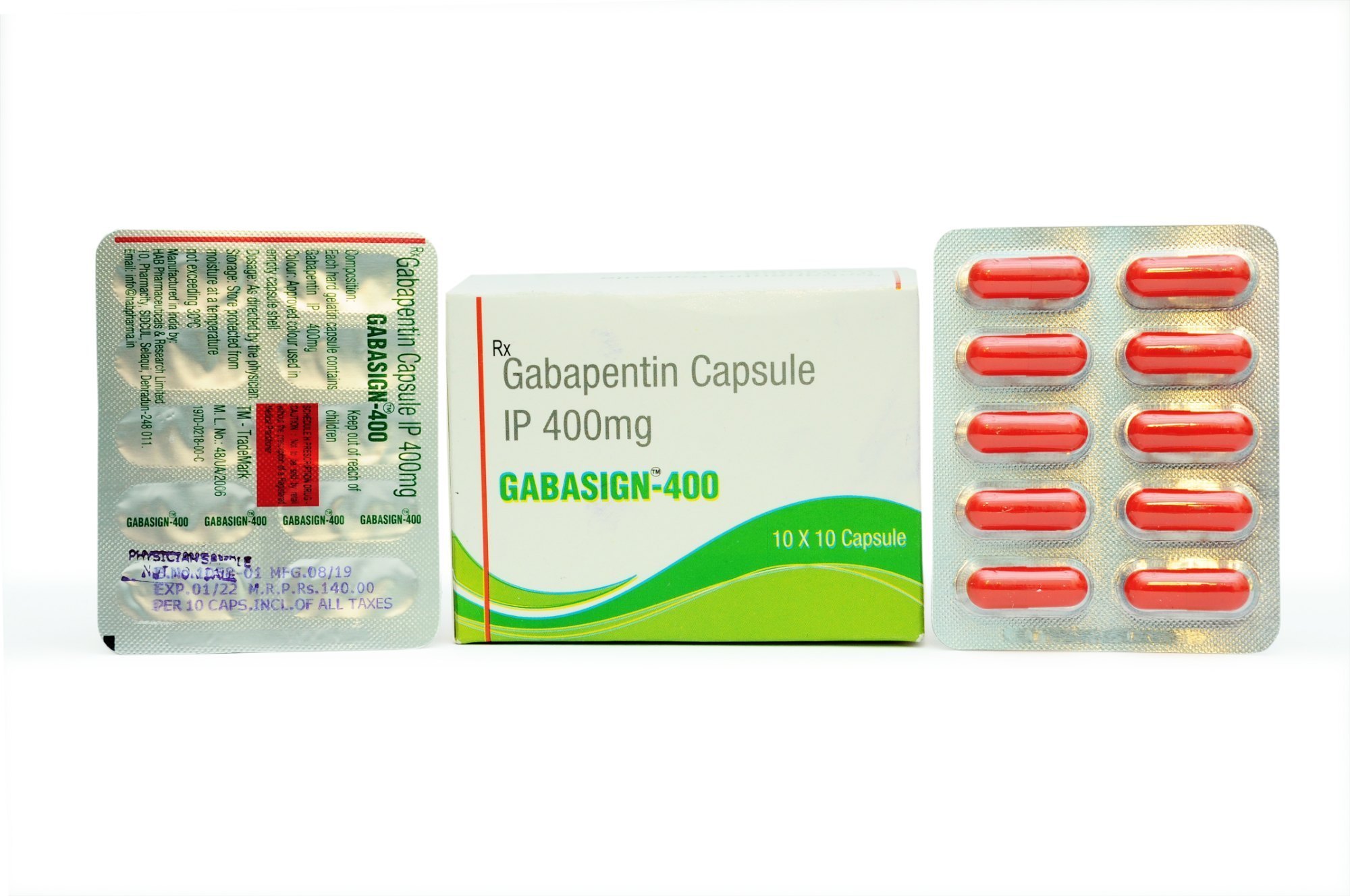 Gabapentin 400mg Tablet